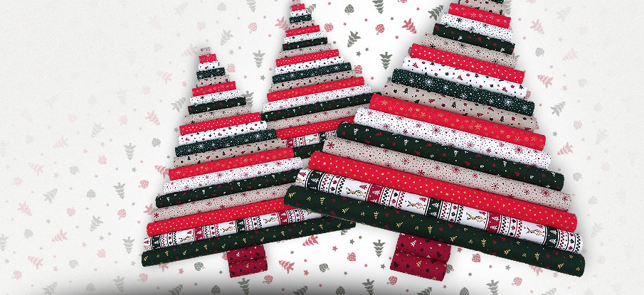 vánoční látky,vánoční vzory,Diana,látky,Textil.eu,bavlněné látky